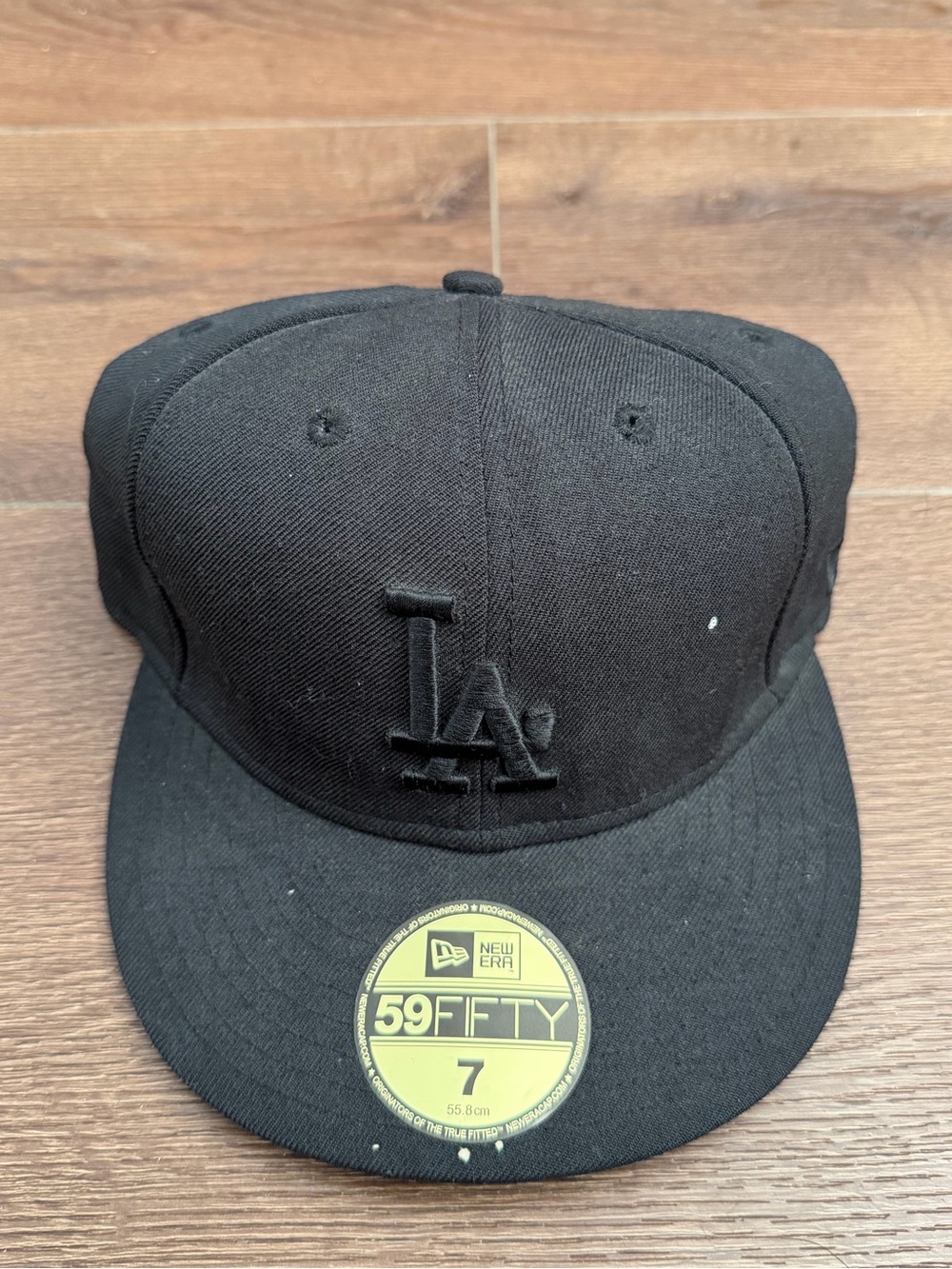 New Era Los Angeles Dodgers Black 59FIFTY Fitted Hat